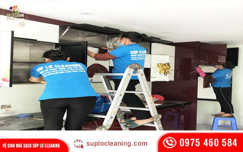 Dịch vụ vệ sinh nhà tại phường Ngọc Hà uy tín từ Súp Lơ Cleaning