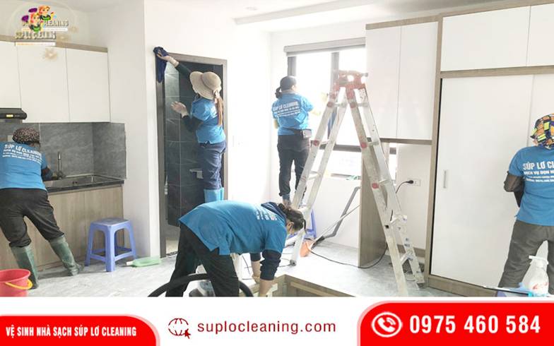 Nhân viên Súp Lơ dọn nhà tại Kim Liên chuyên nghiệp
