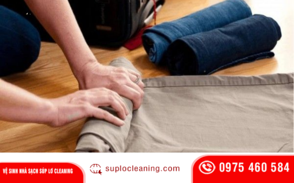 Dịch vụ gấp quần áo tại Ba Đình SuploCleaning gọn gàng chuyên nghiệp