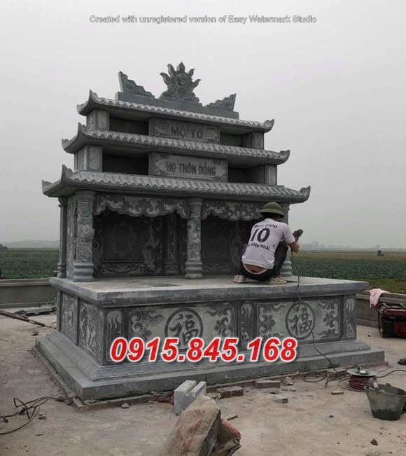 19+ mộ ba mái bằng đá nguyên khối đẹp bán bến tre.jpg