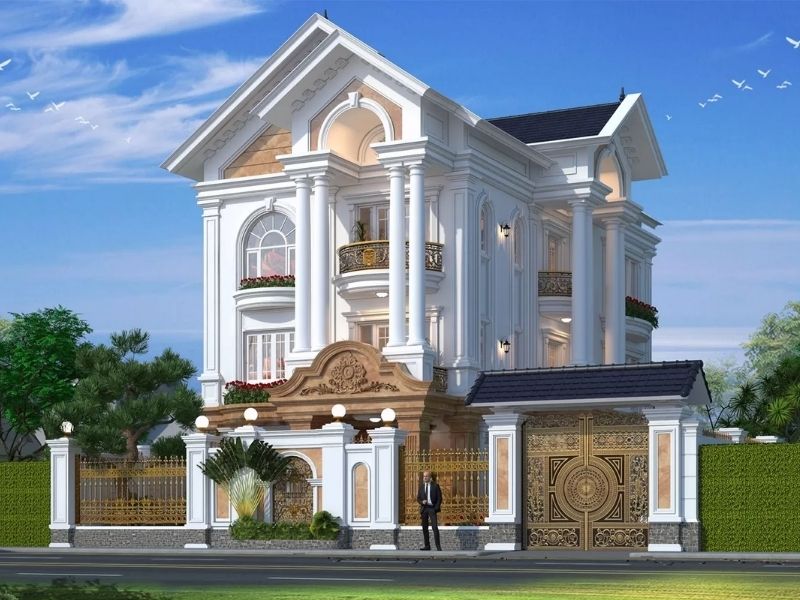 Biệt thự mái Thái đẹp ai cũng mơ ước Xây dựng Nhất Tín 3.jpg