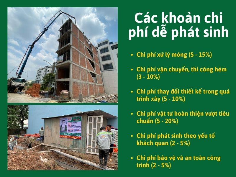Các khoản chi phí dễ phát sinh nếu không chọn nhà thầu trọn gói Xây dựng Nha...jpg
