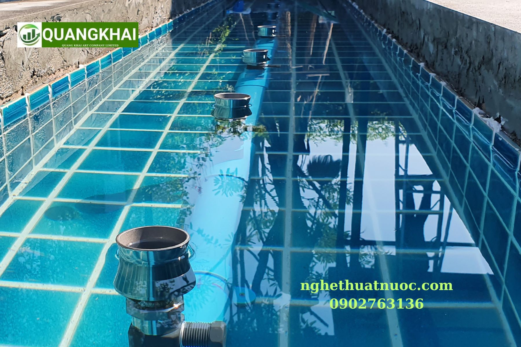 Thi công đài phun nước tại TPHCM
