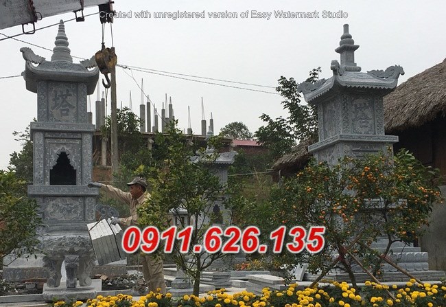 mẫu mộ đá đẹp bán hòa bình - 50 mộ tháp phật giáo để tro cốt (2).jpg