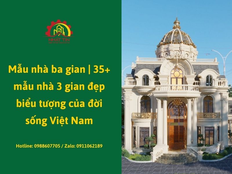 Mẫu nhà ba gian _ 35+ mẫu nhà 3 gian đẹp biểu tượng của đời sống Việt Nam X...jpg