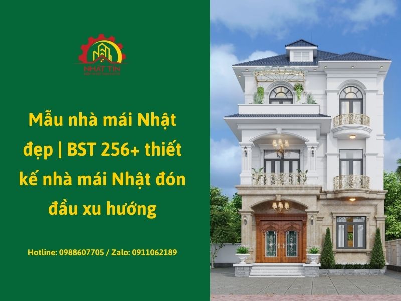 Mẫu nhà mái Nhật đẹp _ BST 256+ thiết kế nhà mái Nhật đón đầu xu hướng xa...jpg