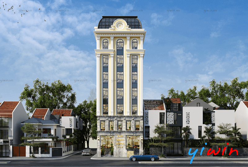 Mẫu thiết kế khách sạn 3 sao Anh Ngoc Hotel tân cổ điển đậm chất châu Âu.png