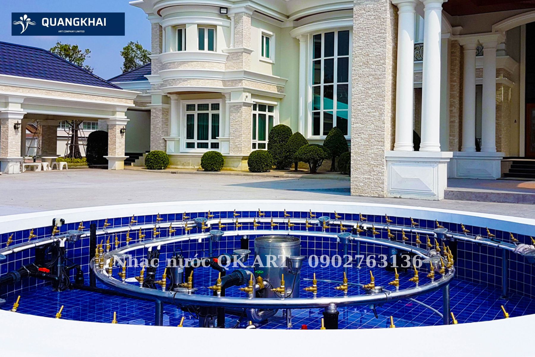 Thi công nhạc nước tại TPHCM