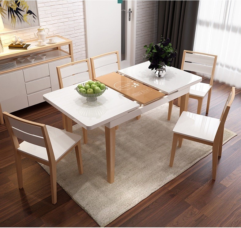 Nội thất thông minh bàn ăn gấp gọn cho nhà nhỏ 25m2