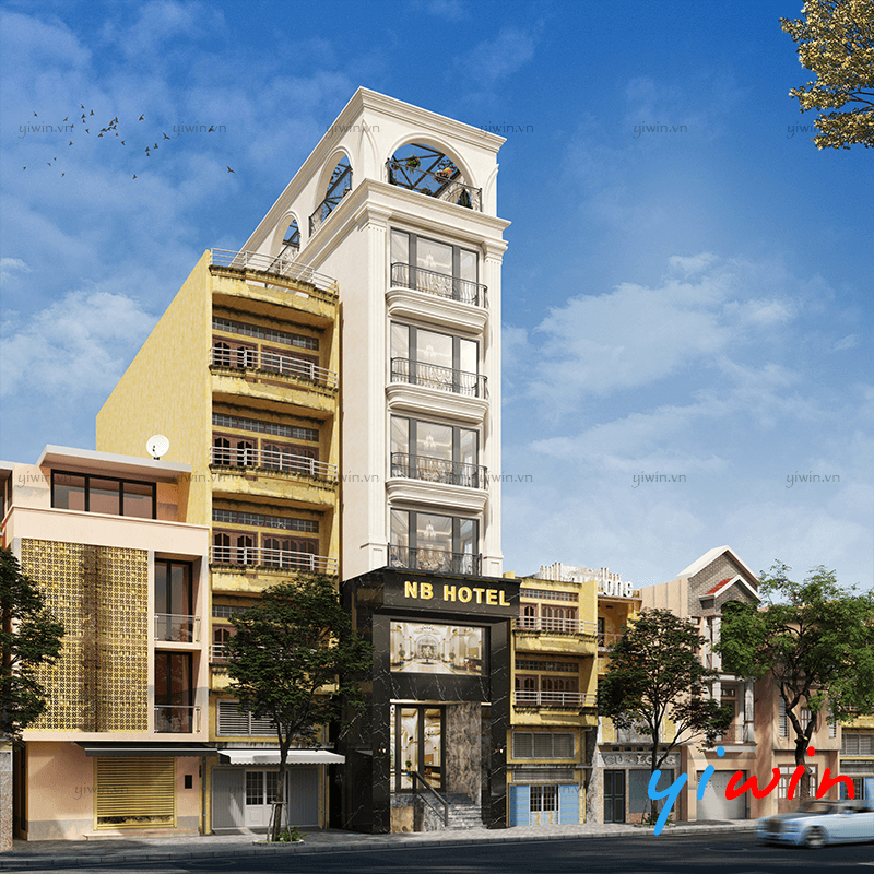 Thiết kế khách sạn mini NB Hotel tân cổ điển thanh lịch, cuốn hút.png