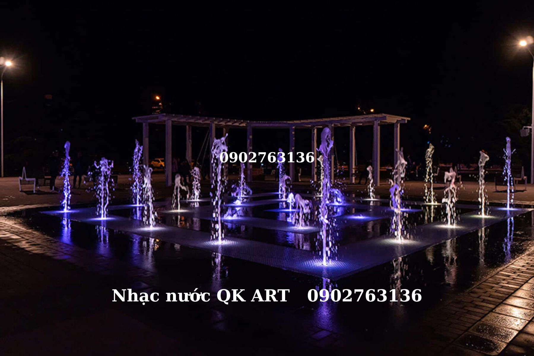 Thi công nhạc nước tại TPHCM