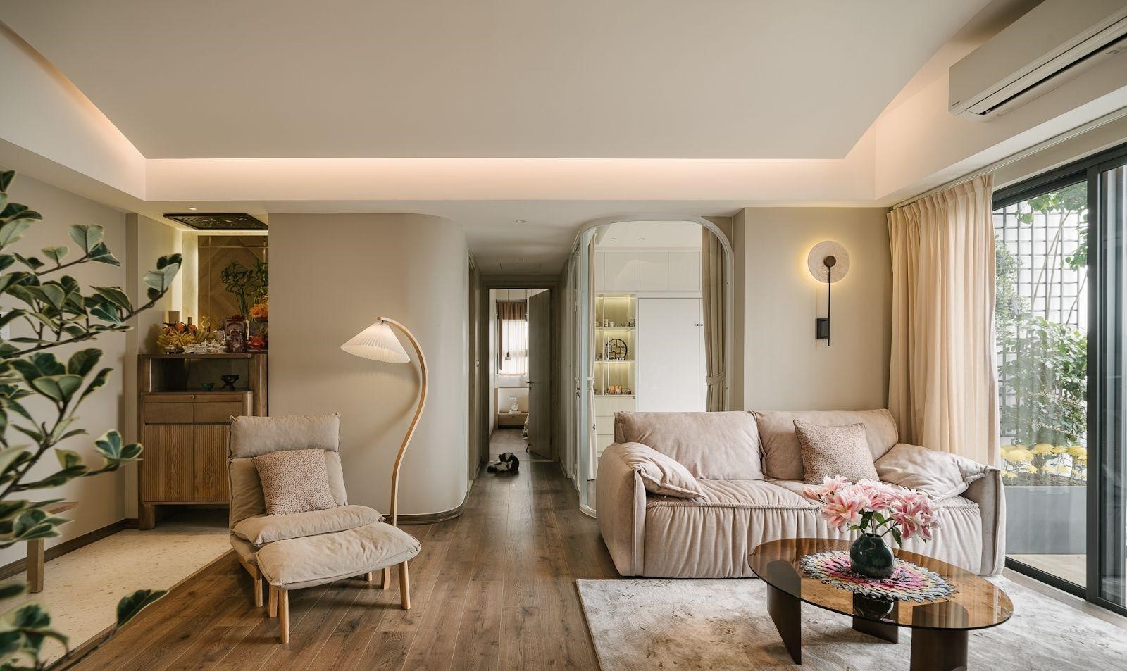 Căn hộ 90m2 thiết kế 2 phòng ngủ