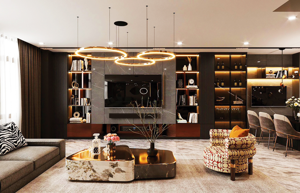 Phong cách Hiện đại Sang trọng