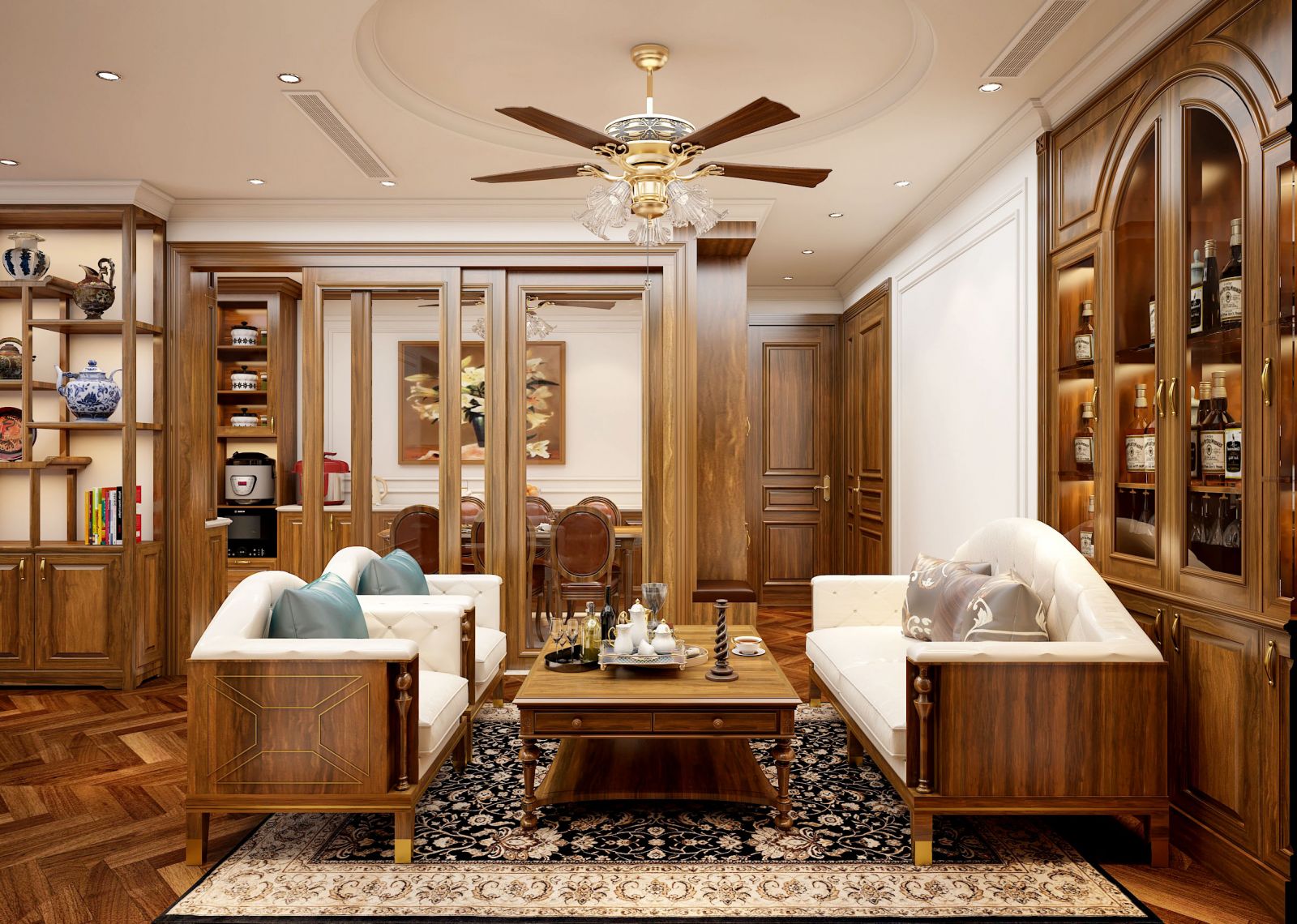 Thiết kế nội thất chung cư sang trọng 2