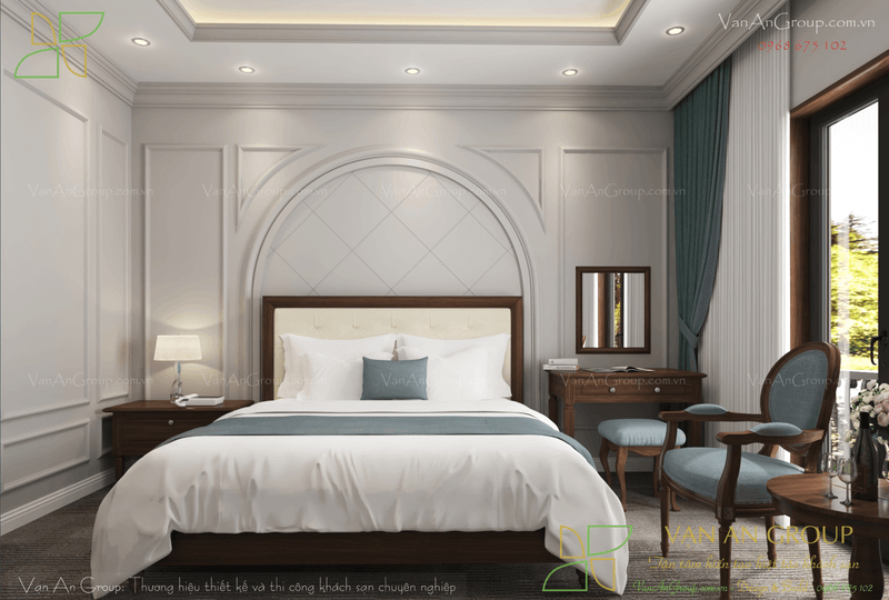 Vị trí giường là trung tâm của phòng ngủ.png
