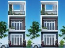 Mẫu thiết kế nhà phố 70m2 2 tầng 1 tum mặt tiền 4m sử dụng vật liệu hiẹ...jpg