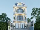 Biệt thự 3 tầng diện tích 120m2 mái Pháp thiết kế có sân thượng sau tiện...jpg