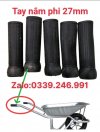 Tay nắm xe rùa phi 27mm,Bao tay cầm xe rùa,.jpg